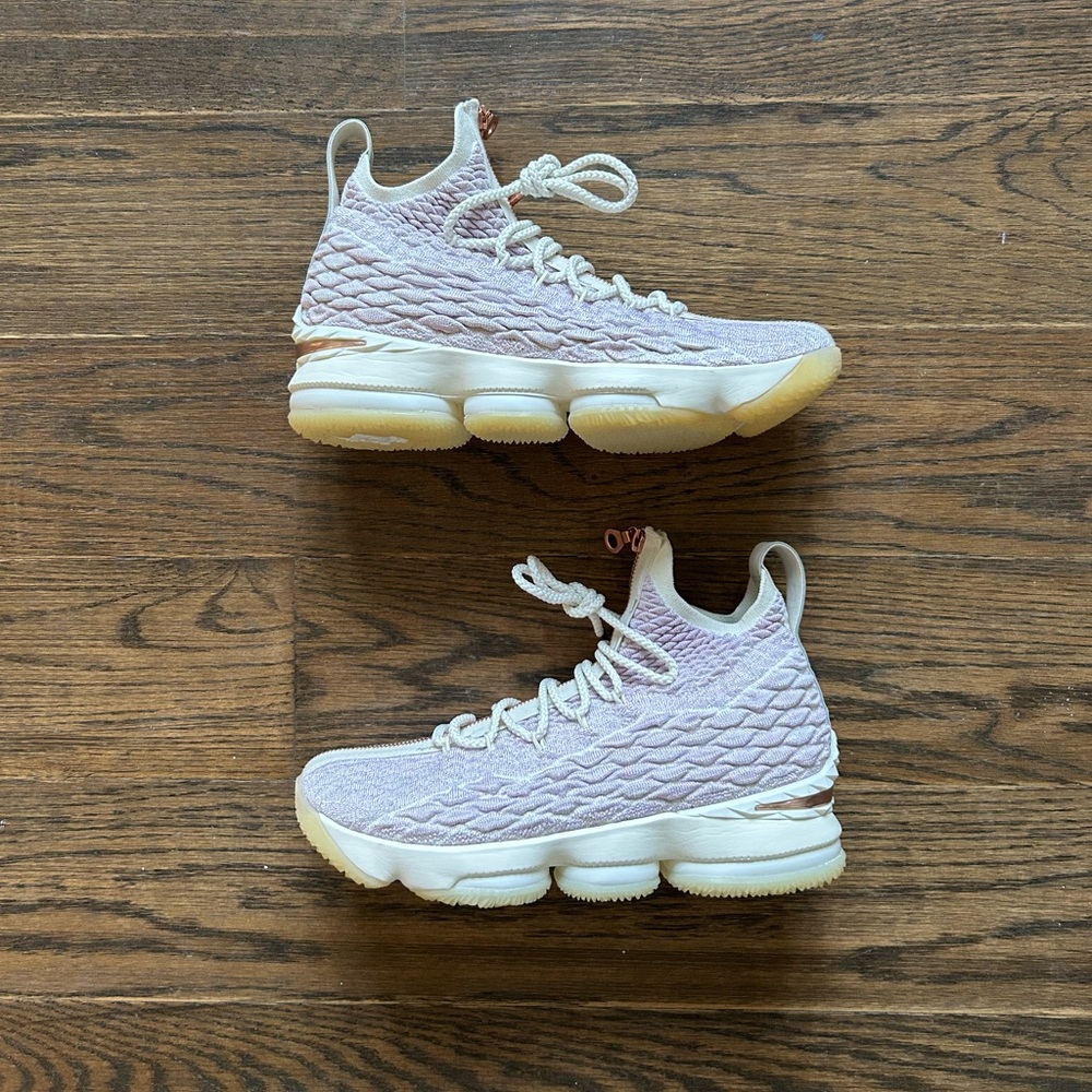 NEW Nike Kith x Lebron Performance 15 “Rose Gold” US M 8